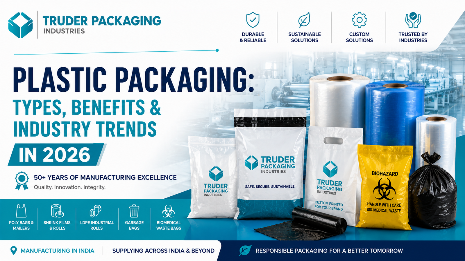 Plastic packaging types and benefits - Truder Packaging blog